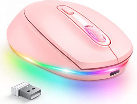 Wireless Ergonomic Mouse 1600 DPI – Rechargeable USB-C
