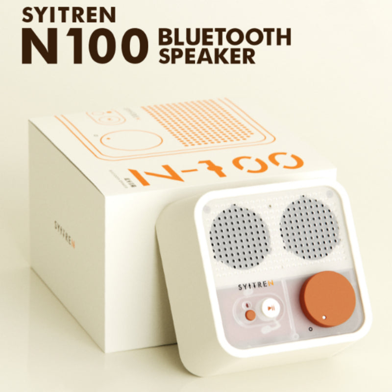 Syitren N100 - Bluetooth Audio High Sound Quality Wireless Mini Retro Bass