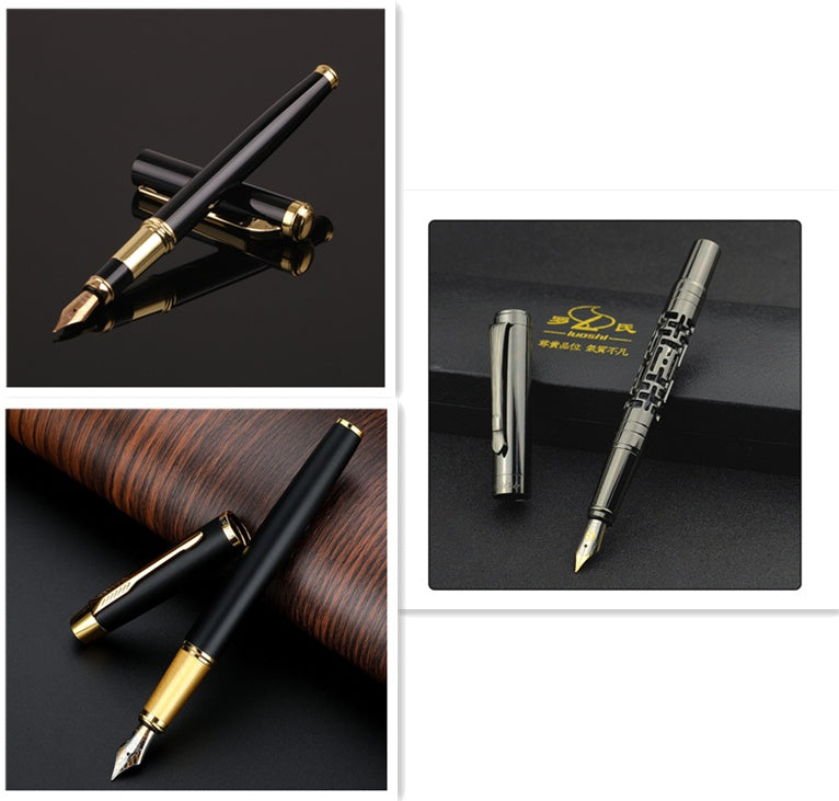 Premium Metal Fountain Pen – Elegant Office & Gift Pen